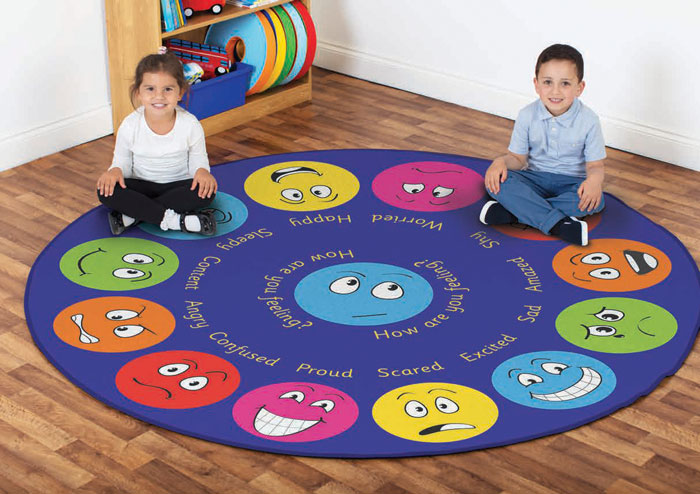 Emotions Interactive Circular Placement Carpet - 2m Diameter