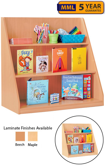 Library Unit With 3 Fixed Shelves