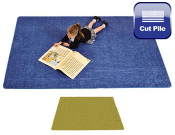 Solid Colour Rectangle Rugs - 1.7m x 2.5m