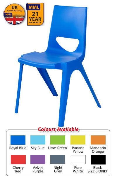 EN Series One Piece Classroom chair