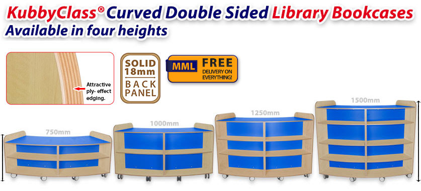 KubbyClass Curved Bookcases Frag