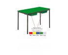 Classroom Contract Spiral Stacking Rectangular Table with Matching ABS Thermoplastic  Edge - view 5