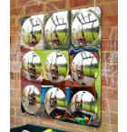 Giant Acrylic 9 Dome Mirror - 780 x 780mm - view 3