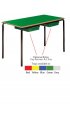 Contract Classroom Slide Stacking Rectangular Table - Bullnosed MDF Edge - view 4