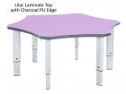 Height Adjustable Heavy Duty - Flower Shape Table - view 4