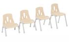 Thrifty Stacking Classroom Chair (Grey) - view 1