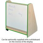 Denby Mobile Paint Easel Unit With 2 Storage Trays - view 6