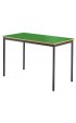 Classroom Contract Spiral Stacking Rectangular Table - Bullnosed MDF Edge - view 3