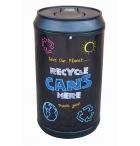 90 Litre Drinks Can Recycling Bins (Blackboard or Rainbow Style) - view 6