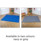Plain Colour Square Carpet - 2m x 2m - view 2