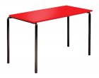 Contract Classroom Slide Stacking Rectangular Table with Matching ABS Thermoplastic Edge - view 4