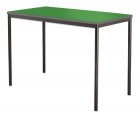 Classroom Contract Spiral Stacking Rectangular Table - Spray Polyurethane Edge - view 2