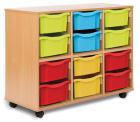 !!<<span style='font-size: 12px;'>>!!Storage Allsorts Unit with 12 Double Trays!!<</span>>!! - view 1