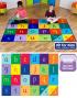Rainbow Alphabet Carpet - 1.5m x 2m - view 1