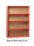 Standard Bookcase with Coloured Edge - 1250mm High - view 2