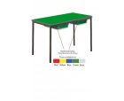 Classroom Contract Spiral Stacking Rectangular Table - Spray Polyurethane Edge - view 4