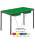 Classroom Contract Spiral Stacking Rectangular Table - Spray Polyurethane Edge - view 4