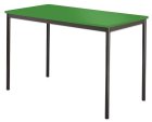 Classroom Contract Spiral Stacking Rectangular Table with Matching ABS Thermoplastic  Edge - view 3
