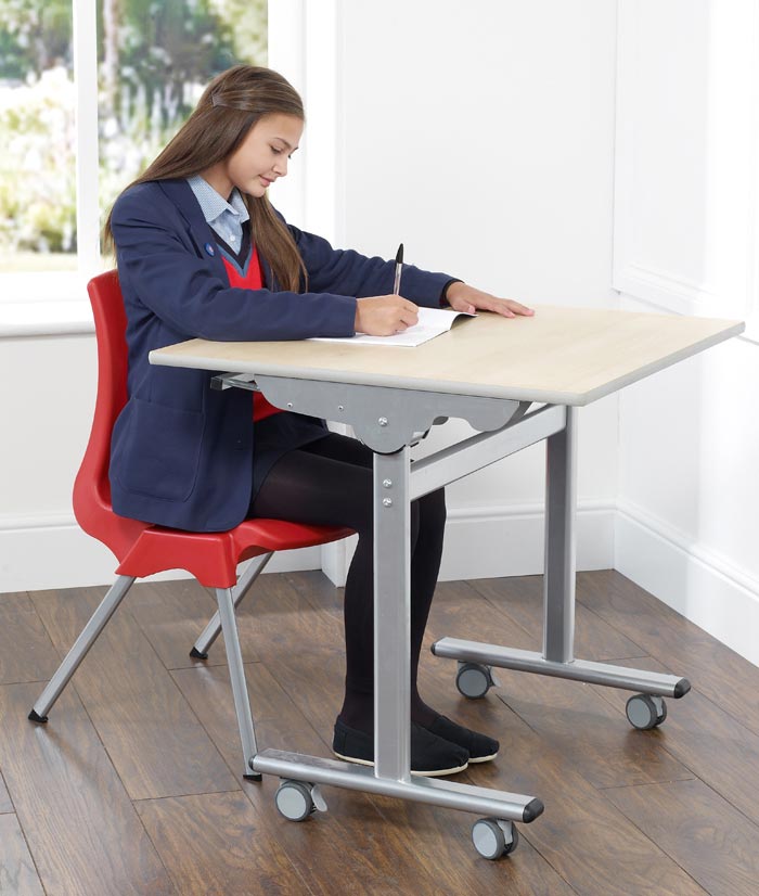 Rectangular Premium Tilt Top Classroom Table