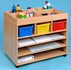 Paper/Art Material Trolley With 3 Trays