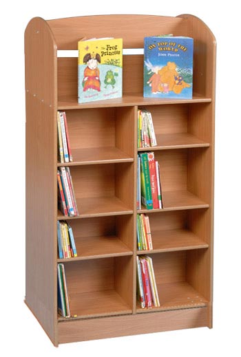 Coniston Double Sided 1500 Bookcase - Beech