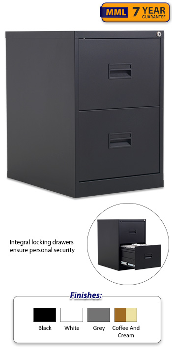 Talos 2 Drawer Filing Cabinet