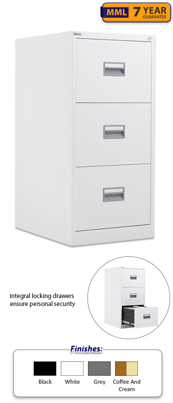 Talos 3 Drawer Filing Cabinet