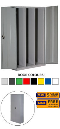 Lockable Treble Cupboard - 1830mm (holds 51 shallow trays or equivalent)