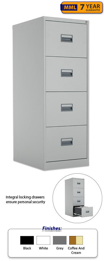 Talos 4 Drawer Filing Cabinet