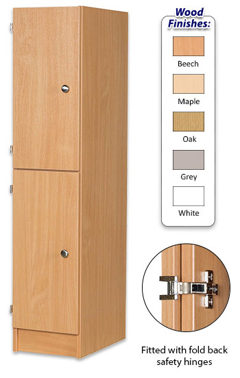 Primary Height Two Door Locker - 1370mm