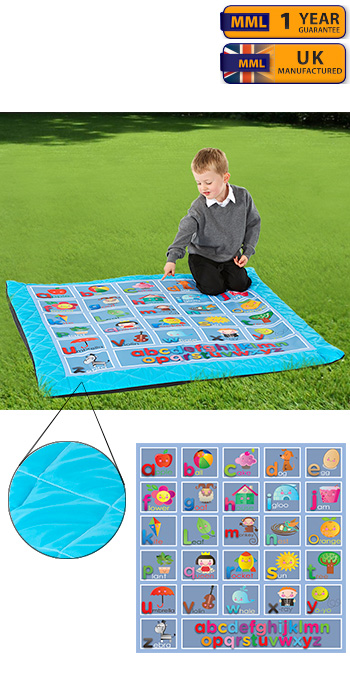 Indoor/Outdoor Alphabet Mat - 1200 x 1200mm