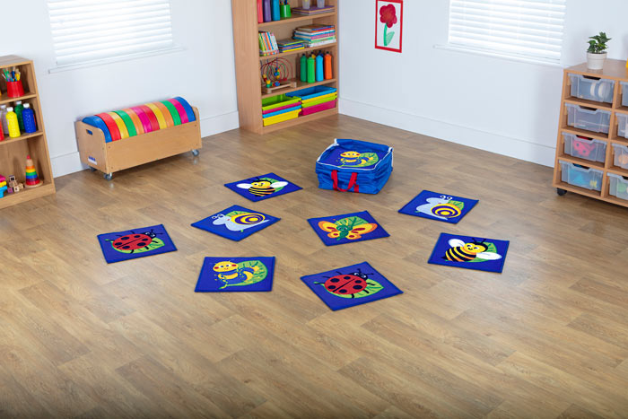 Back to Nature Mini Bug Placement Carpets set of 14