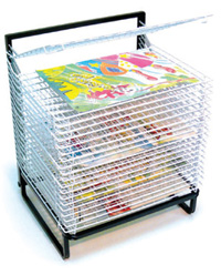 Spring Loaded 20 Shelf Drying Rack