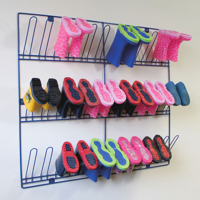 Wall Mounted Wellington Boot Rack