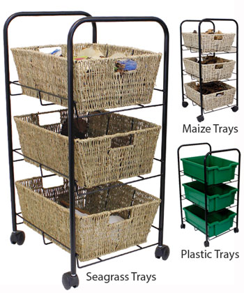 Multi Purpose Tray Storage - 3 Shelf