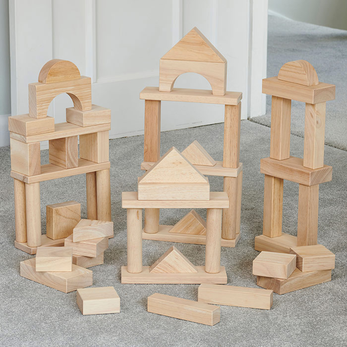 Wooden Jumbo Block Set