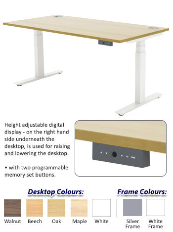 Height Adjustable Table - Autonomy Pro (Twin Motor Model)