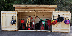 Trike Storage Shed