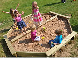 Large Octagon Sandpit