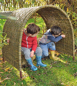 Medium Outdoor Wicker Arch