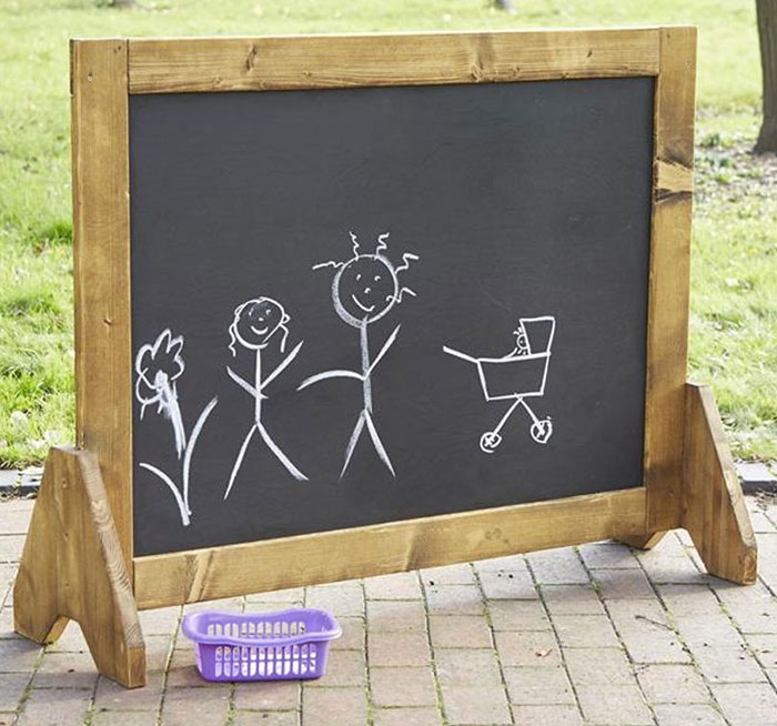 Freestander Double Sided Chalkboard