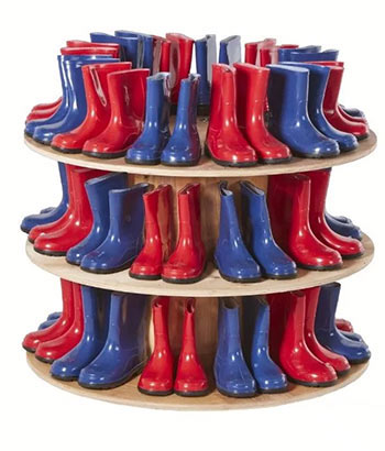 Welly Wheel & 30 Class Pack Wellies (Sizes 7-12)