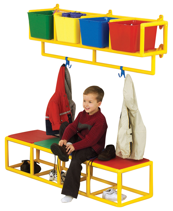 Plastic Cloakroom Benching
