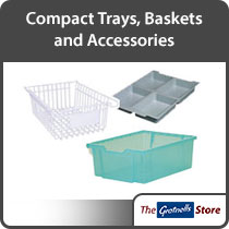 Compact Trays, Baskets and Accessories