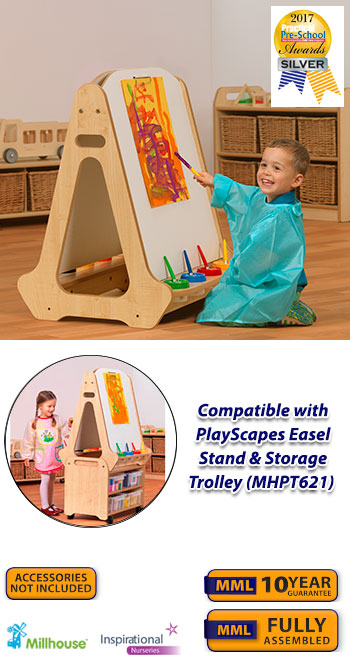 PlayScapes Double Sided Whiteboard Easel