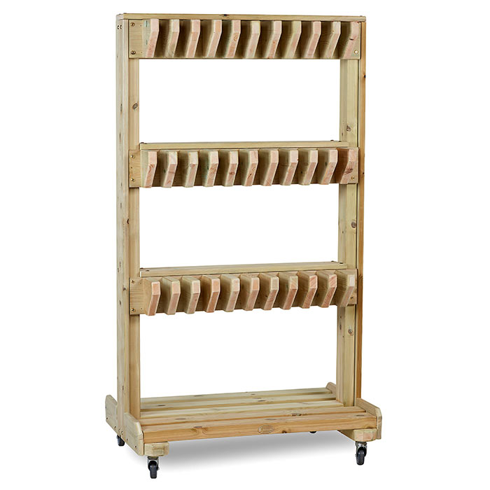 Outdoor Double Sided Welly Storage