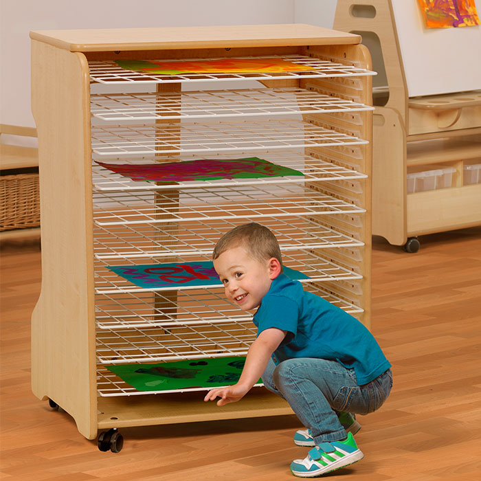 PlayScapes Drying Rack With 10 Drying Racks