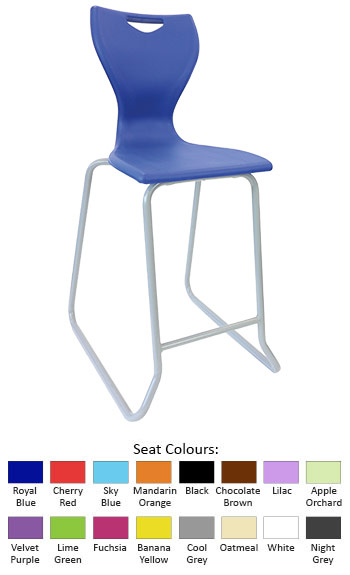 EN Series High Chair With Skid Base