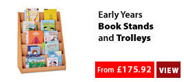 Early Years Book Stands and Trolleys