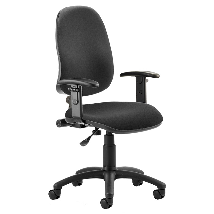 Eclipse 1 Lever Task Operator Chair With Height Adjustable Arms